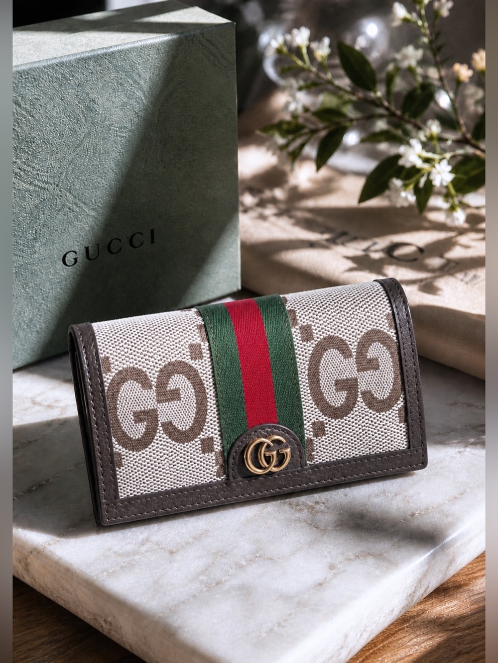 GUCCI Ophidia continental wallet